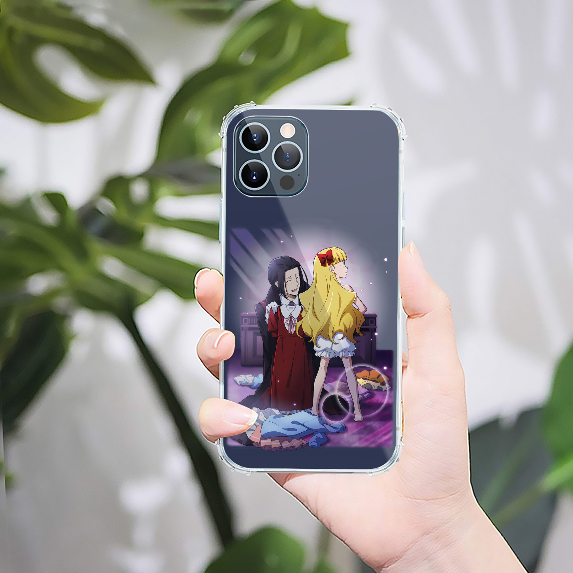 （画像用） 文豪ストレイドッグス Bungo Stray Dogs 【iPhone 12シリーズ対応】透明スマホケース（クリアソフトケース）